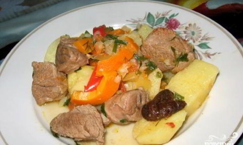 Рецепт жаркого из баранины с картошкой