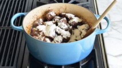 жаркое из говядины с овощами