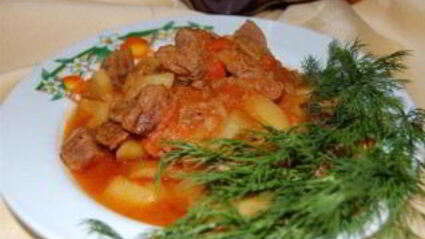 жаркое из говядины