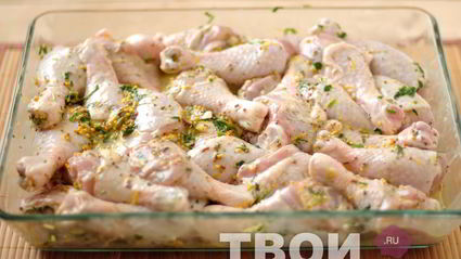 жаркое из курицы с горчицей, лимоном и розмарином