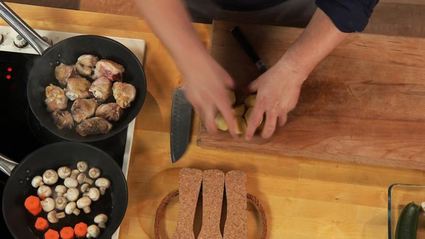 жаркое из курицы с овощами