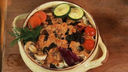 жаркое из курицы с овощами