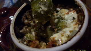 Жаркое с брюссельской капустой