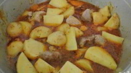 жаркое со свининой и картошкой