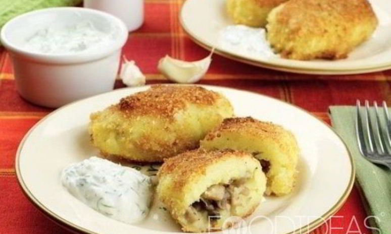 Рецепт картофельных зраз с грибами