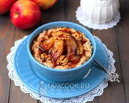 Геркулесовая каша Яблочный пирог