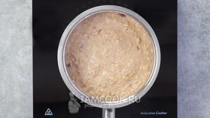 геркулесовая каша яблочный пирог