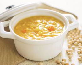 Гороховая каша с луком