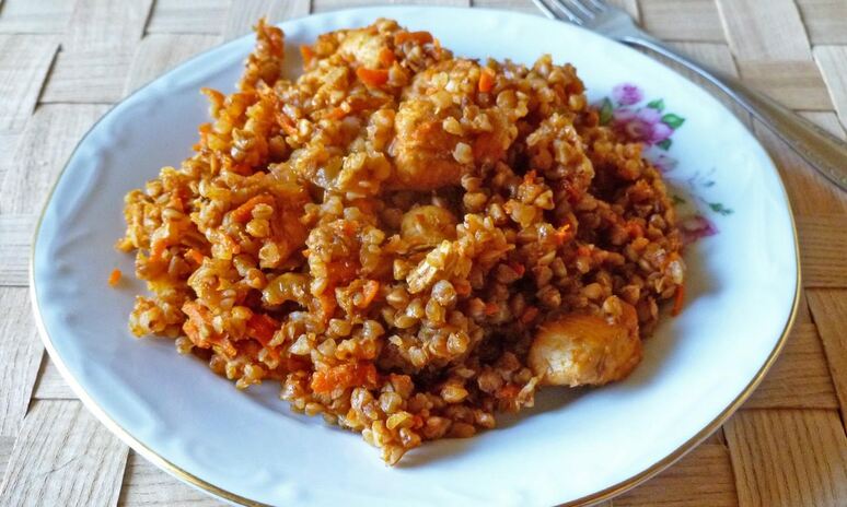 Рецепт гречки по купечески с курицей