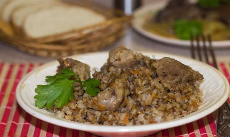 Рецепт гречки по купечески со свининой