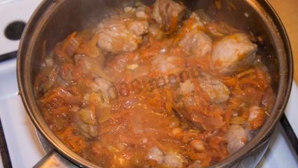 гречка по купечески со свининой