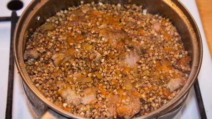 гречка по купечески со свининой