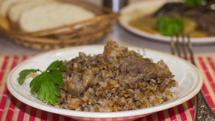 гречка по купечески со свининой