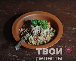 Гречка с фаршем