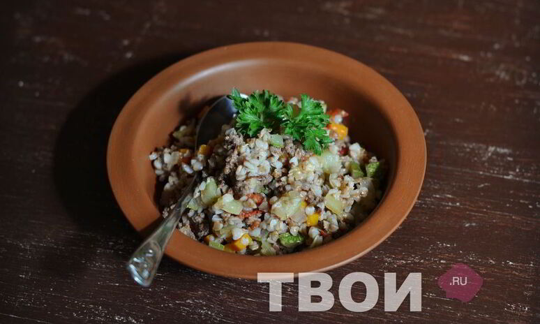 Рецепт гречки с фаршем