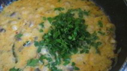 гречка с грибами