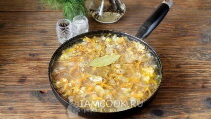 гречка с куриным фаршем