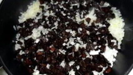 гречка с курицей и грибами