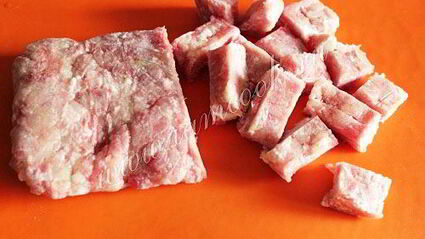 гречка с мясом, тушеная в сметане