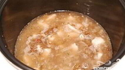 гречка с мясом в мультиварке