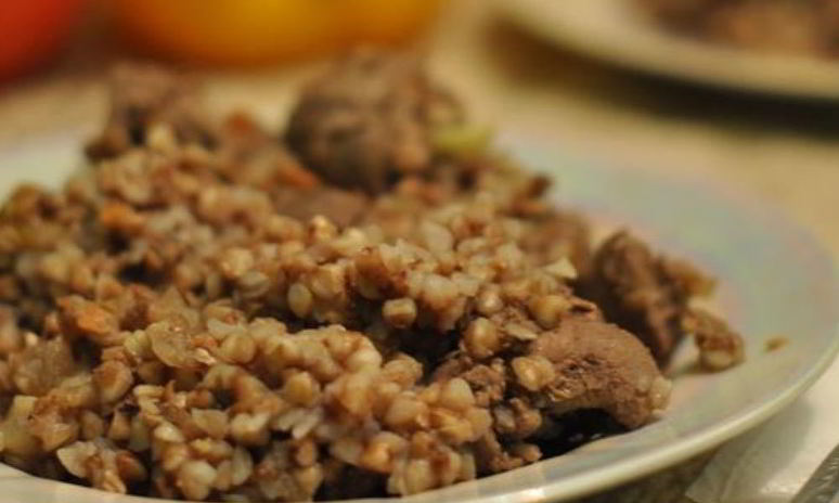 Рецепт гречки с печенью в мультиварке