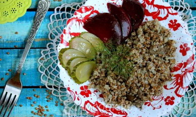Рецепт гречки с печенью