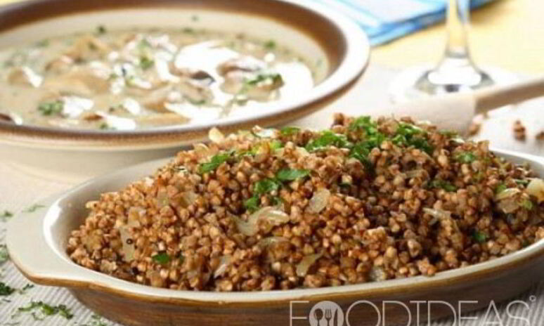 Рецепт гречневой каши с грибами