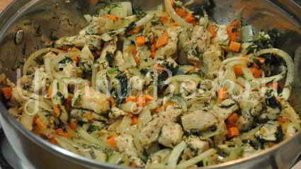 гречневая каша с курицей