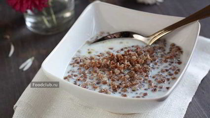 гречневая каша с молоком