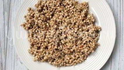 пророщенная гречка