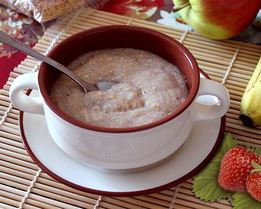 Каша из льняного семени