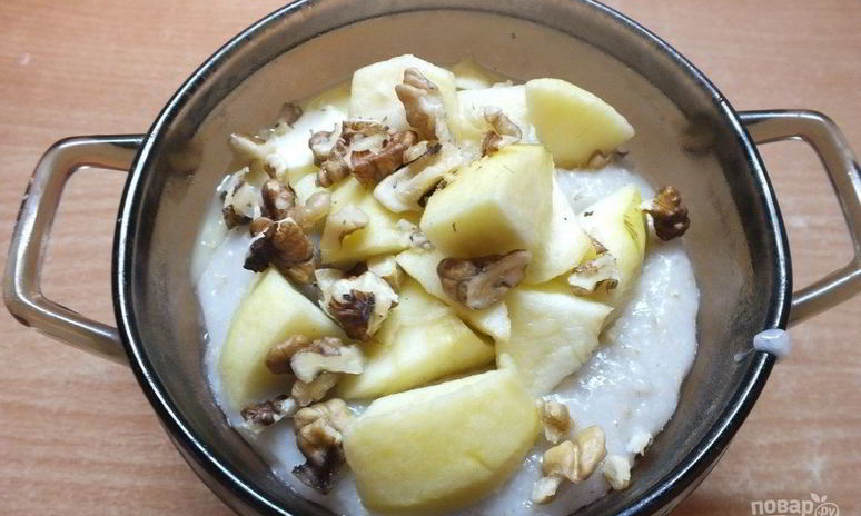 Рецепт каши из овсяной крупы на воде