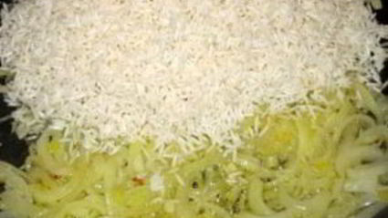 каша рисовая с говядиной