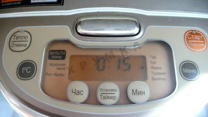 каша с грибами в мультиварке на воде