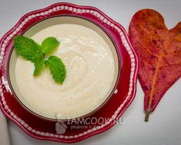 Кукурузная каша на молоке