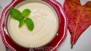 Кукурузная каша на молоке