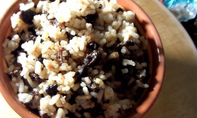Рецепт кутьи поминальной с изюмом из риса на поминки