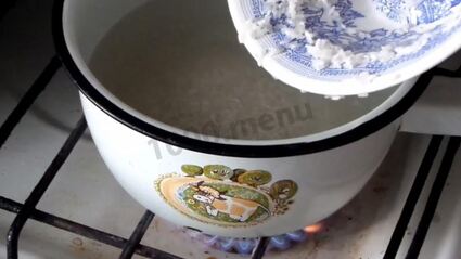 кутья поминальная с изюмом из риса на поминки