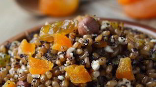 Кутья с изюмом