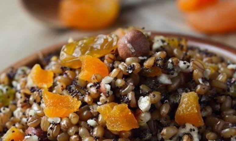 Рецепт кутьи с изюмом