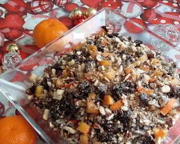 Кутья с рисом, маком, черносливом и курагой