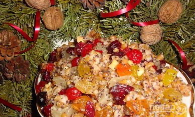 Рецепт кутьи украинской