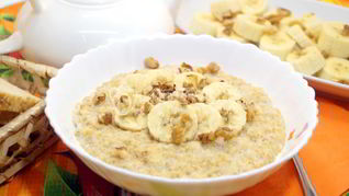 Овсяная каша на молоке