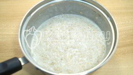 овсяная каша на молоке