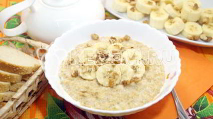 овсяная каша на молоке