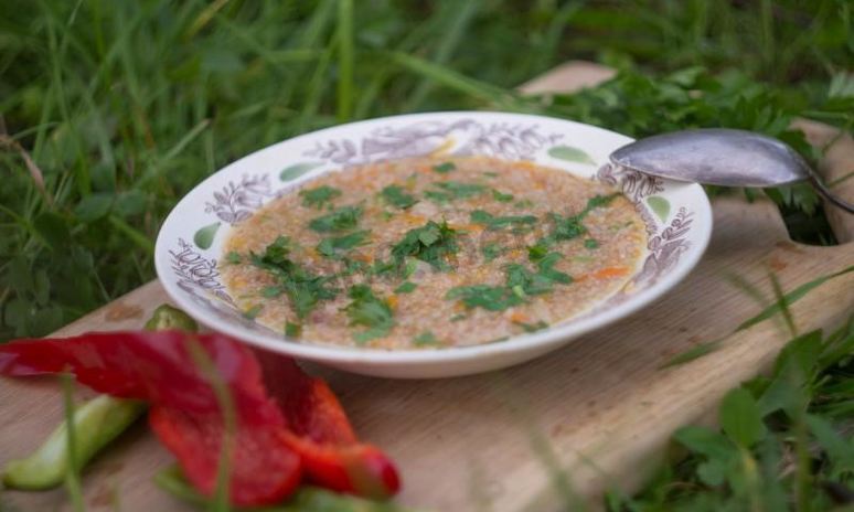 Рецепт полевой каши на костре