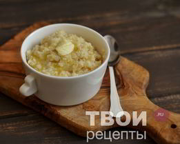 Пшеничная каша на молоке