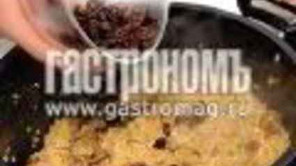 пшеничная каша с бараниной