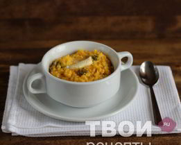 Пшенная каша с тыквой