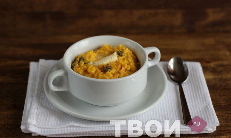 Рецепт пшенной каши с тыквой